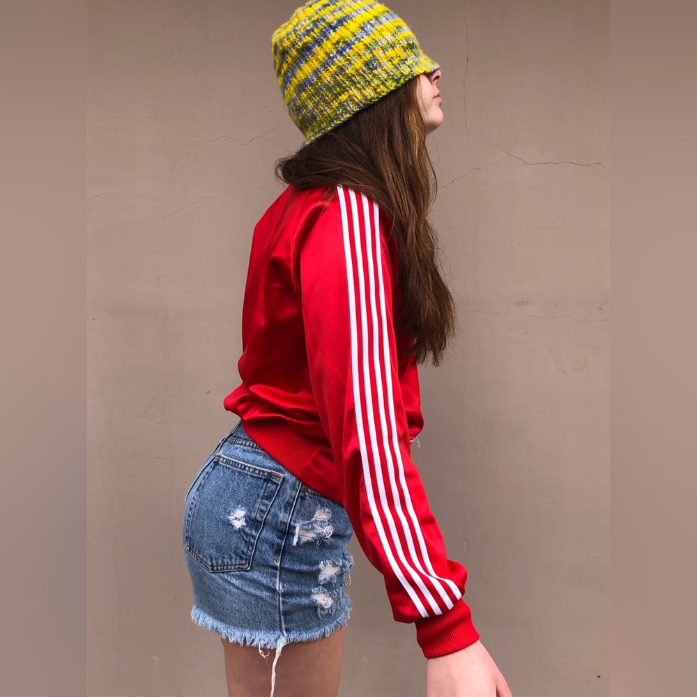 Vintage Jog Joy Cherry 🍒 Red Track Jacket